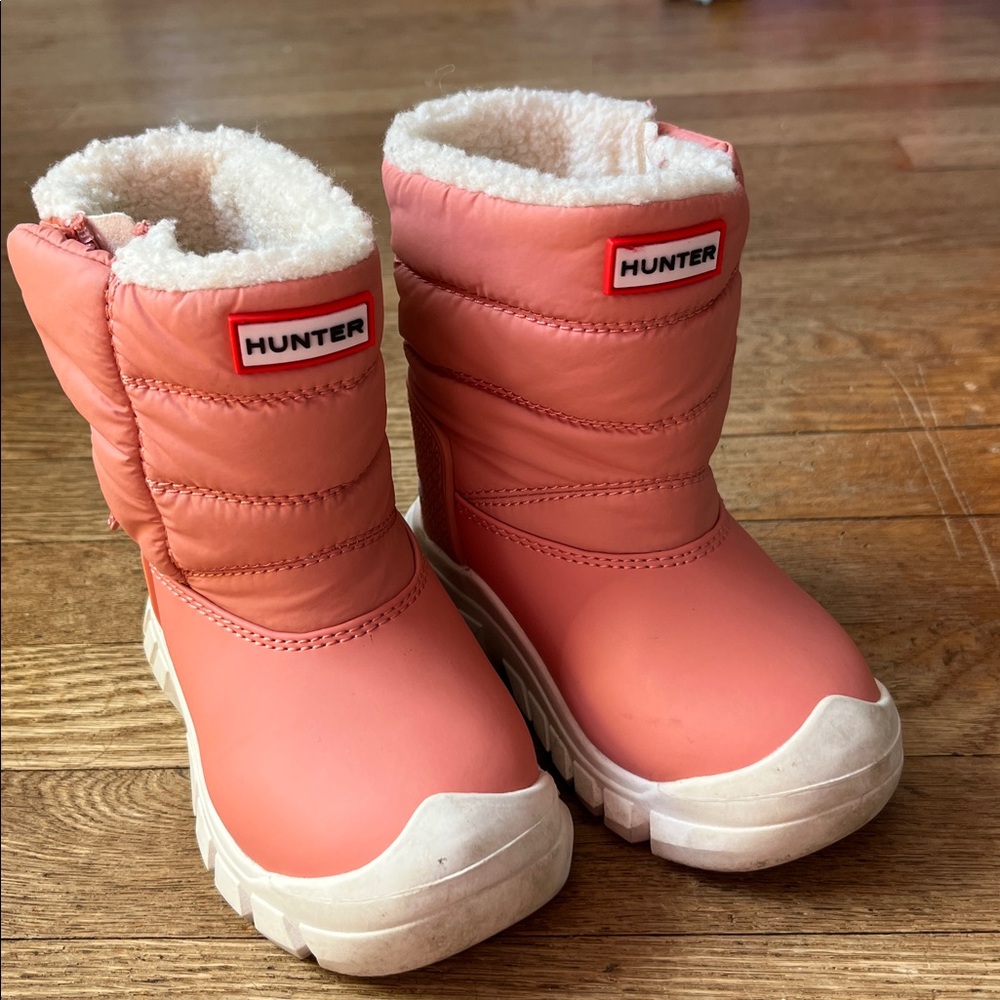 HUNTER | Toddler Insulated Snow Boots - Light Pink